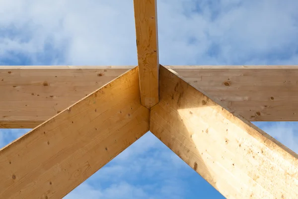 Detail nieuw huis — Stockfoto