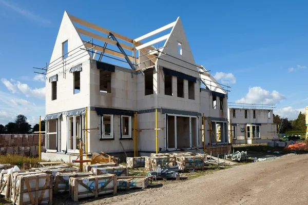 Costruire una nuova casa di famiglia — Foto Stock