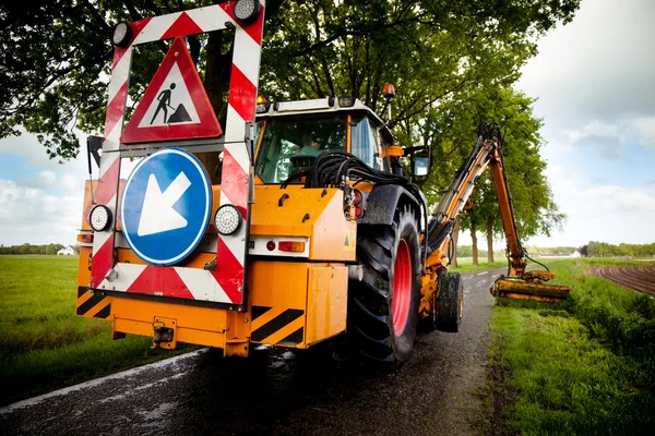 Vägen i arbete — Stockfoto