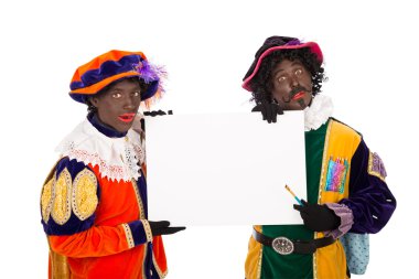 Zwarte piet sinterklaas (siyah pete)