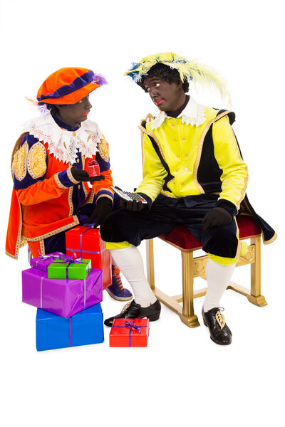 Zwarte Пит Синтерклаас (черный Пит)