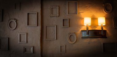 eski arka plan boş vintage çerçeve 