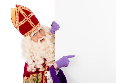 Sinterklaas afişini ile