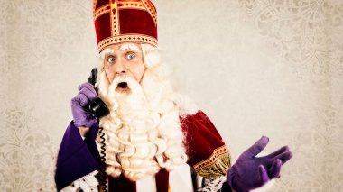 Sinterklaas telefon ile