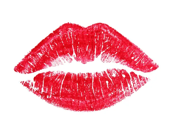 Hermosos labios rojos —  Fotos de Stock