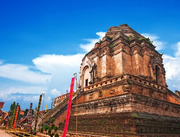 チェンマイ、タイの古代寺院 — ストック写真