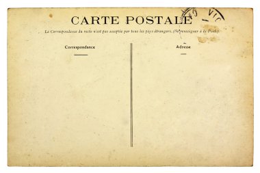 eski vintage kartpostal