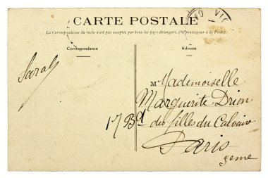 eski vintage kartpostal