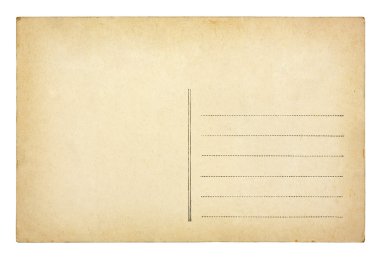 eski vintage kartpostal