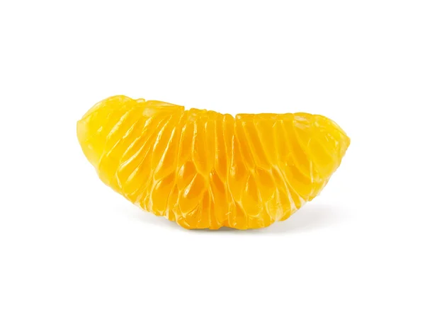 Juicy slice of tangerine — Stock Photo, Image