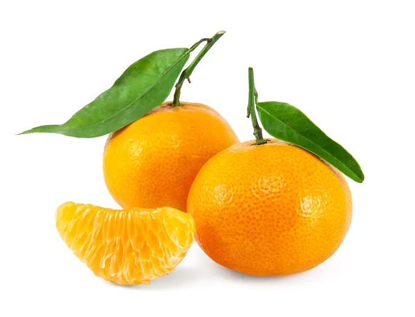 Fresh juicy tangerines — Stock Photo, Image