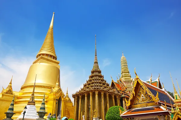 Wat Phra Kaew, Temple du Bouddha Émeraude. Le Grand Palais Ba — Photo
