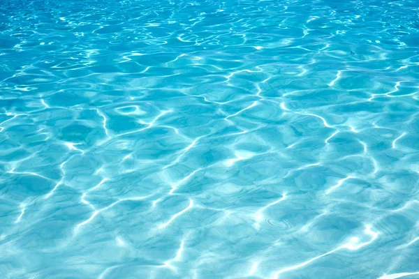 Shining blue water ripple background — Stock Photo, Image