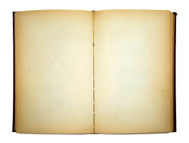 eski açık kitap üzerine beyaz