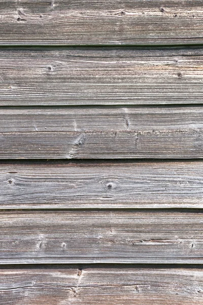 Texture of old wooden lining boards wall — Stock Photo, Image