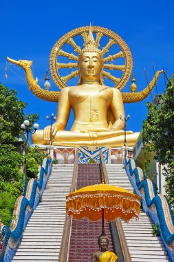 WAT phra yai, big buddha Tapınağı koh Samui, Tayland