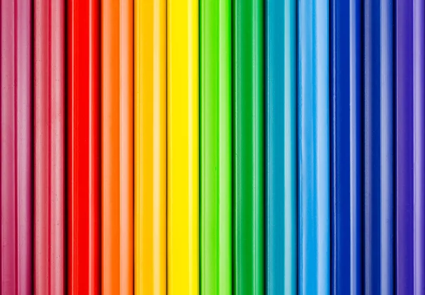 Fondo colorido con crayones — Foto de Stock