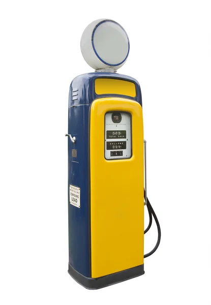 Old gas pump, isolated — Stock Photo, Image