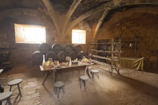 Μεσαιωνική κουζίνα — Φωτογραφία Αρχείου