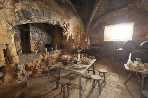 Medieval kitchen — Stock Photo, Image