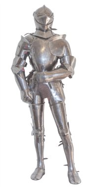 Knight's armor, isolated clipart