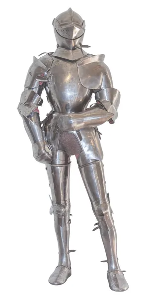 Knight's armor, geïsoleerd — Stockfoto