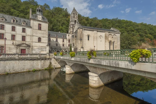 Brantome 중세 마을 — 스톡 사진