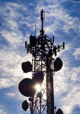 Cell tower clipart