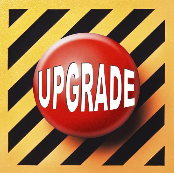 Upgrade button — Stock Photo, Image