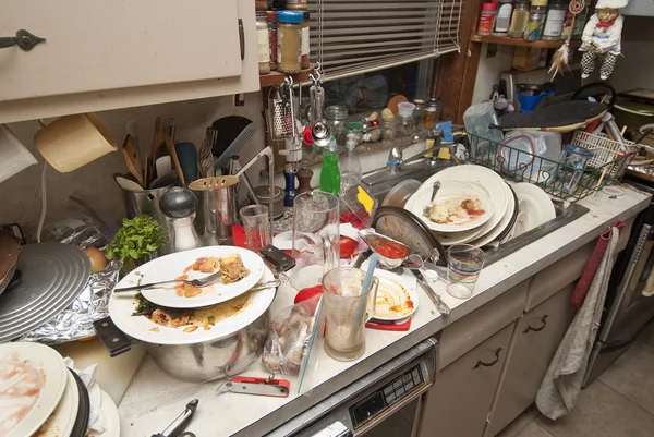 Dirty dishes — Stock Photo, Image