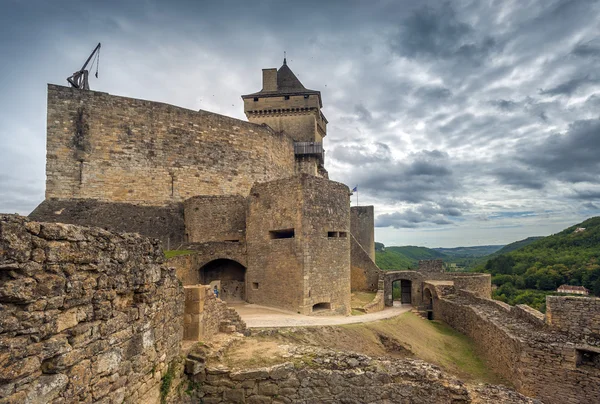 Castle of Castelnaud, France — Stock Photo, Image
