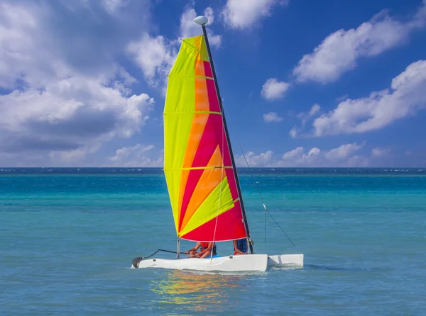 Catamaran sailboat — Stock Photo, Image