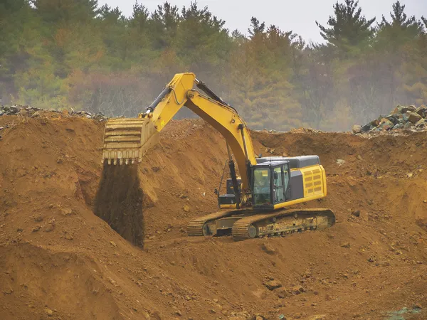 Excavator shovel — Stock Photo, Image