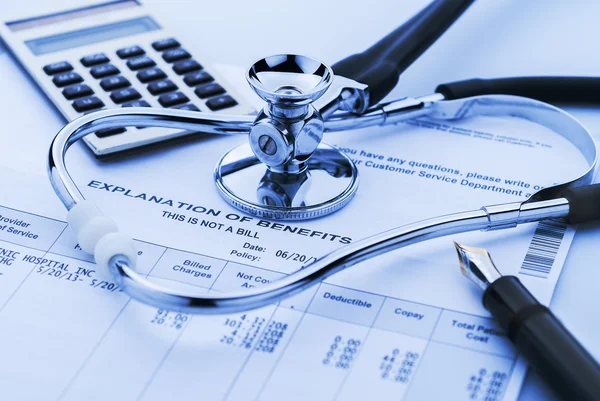 Koszty opieki zdrowotnej Obrazek Stockowy