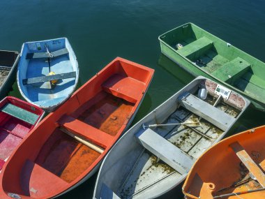 dok, küçük satır tekneler