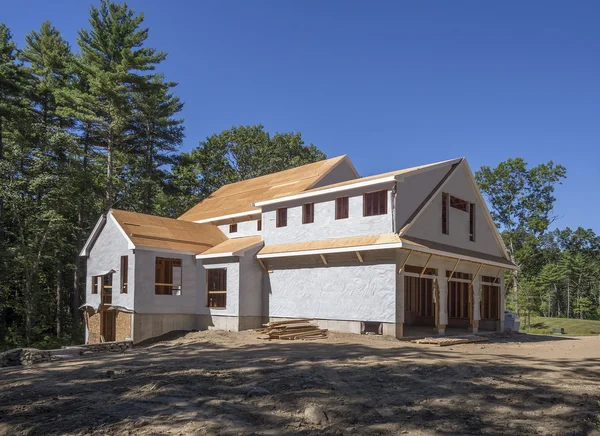 Construcción de casa nueva — Foto de Stock