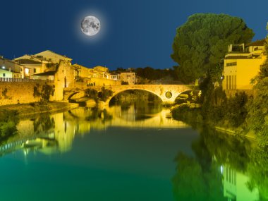 Prato, Toskana, İtalya'da köprü