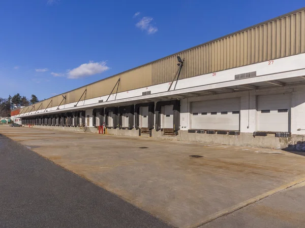 Truck loading docks — Stock Photo, Image