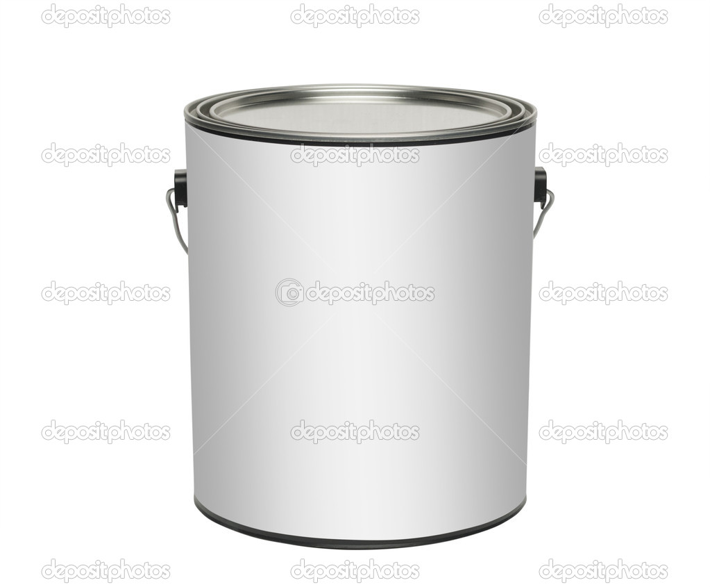 Gallon paint can, isolated — Stock Photo © Sonar 45634249