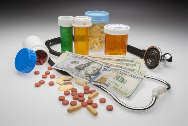 Kosten van geneesmiddelen — Stockfoto