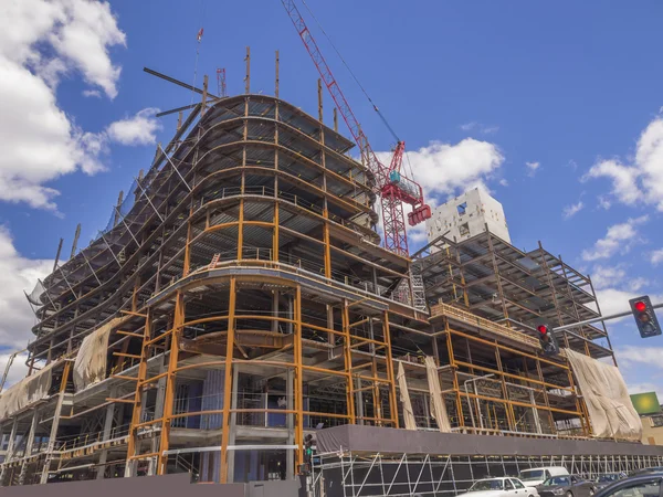 New building construction site — Stock Photo, Image