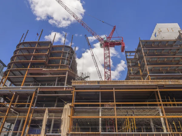 Novo estaleiro de construção — Fotografia de Stock