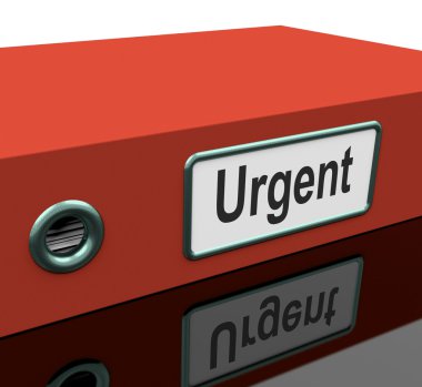 Acil dosya öncelik son tarihi belgelerle gösterir