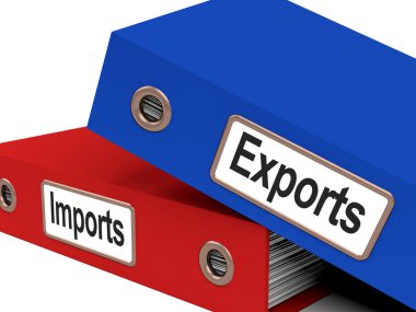 Uluslararası Ticaret veya küresel co gösterilen dosyaları alma ve verme