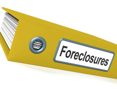Foreclosures File Shows Bankruptcy And Eviction clipart
