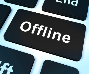 Çevrimdışı anahtar bağlantısı Internet iletişim durumu gösterir.