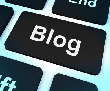 blog blogger web sitesi için bilgisayar anahtar