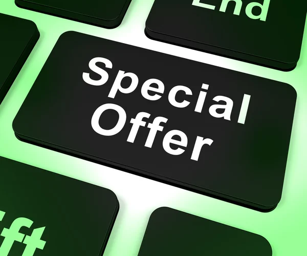 Offre spéciale Computer Key Shows Discount Bargain Product — Photo