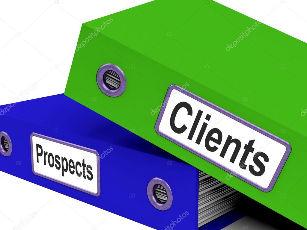 Clients And Prospects Files Shows Converting Leads