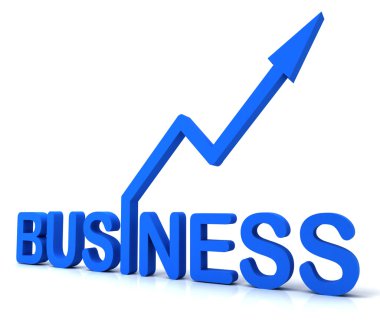 Mavi kelime ticaret gösterir
